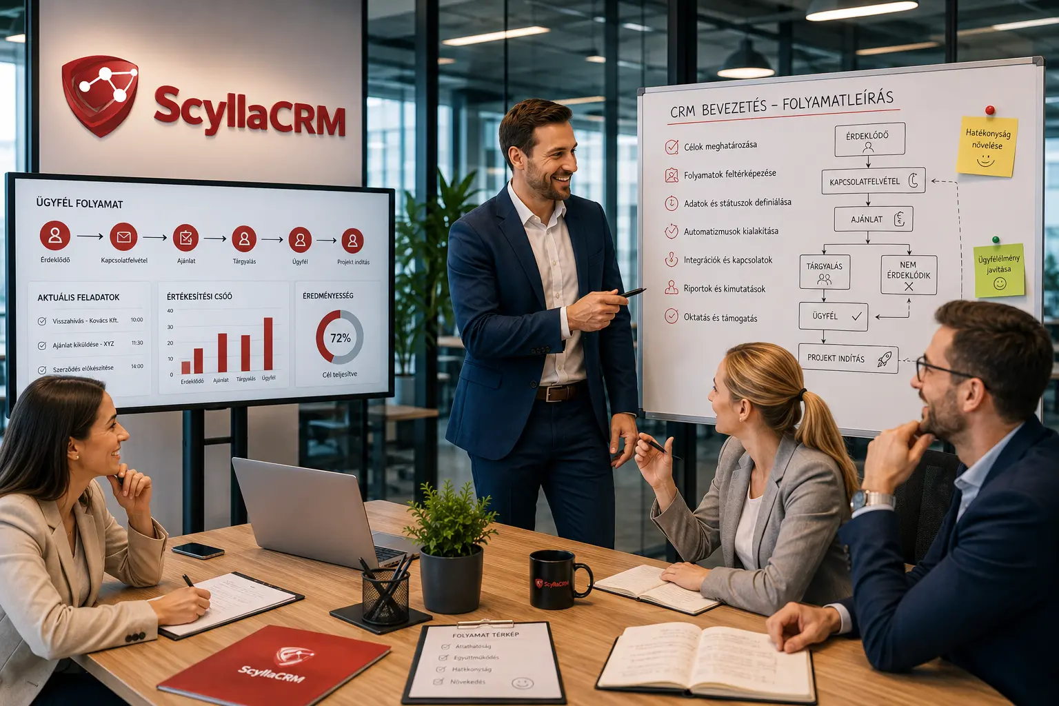 Miért kell folyamatleírás a CRM rendszer bevezetése előtt?